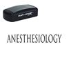 Slim Pre-Inked Anesthesiology Stamp