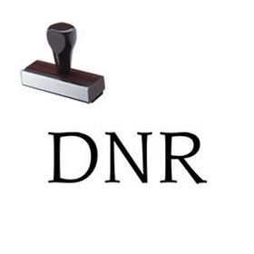 DNR Rubber Stamp