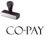 Co-Pay Rubber Stamp