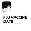 Self-Inking Flu Vaccine Date Stamp