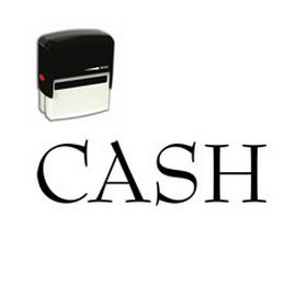 Self-Inking Cash Stamp