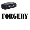 Slim Pre-Inked Forgery Stamp