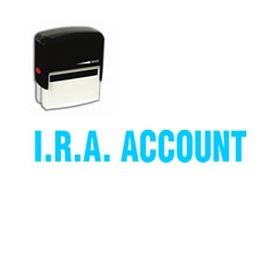 Self-Inking IRA Account Stamp