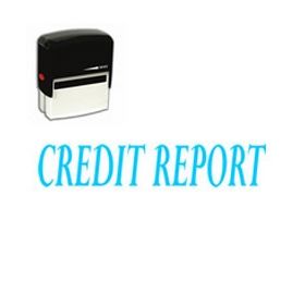 Self-Inking Credit Report Stamp