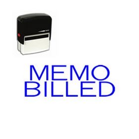 Self-Inking Memo Billed Stamp