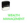 Self-Inking Wealth Management Stamp