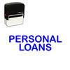 Self-Inking Personal Loans Stamp