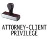 Attorney-Client Privilege Rubber Stamp