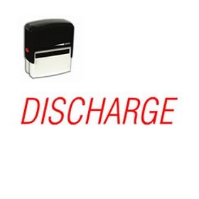Self-Inking Discharge Stamp