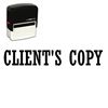 Self-Inking Clients Copy Stamp