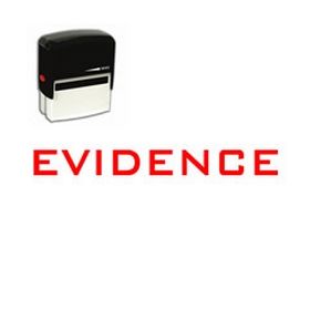 Self-Inking Evidence Stamp