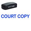 Slim Pre-Inked Court Copy Stamp