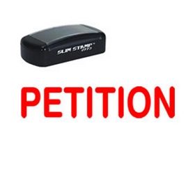 Slim Pre-Inked Petition Stamp