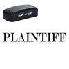 Slim Pre-Inked Plaintiff Stamp