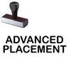 Advanced Placement Classroom Rubber Stamp