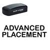 Slim Pre-Inked Advanced Placement Stamp