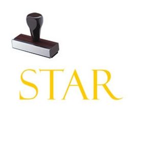 Star Rubber Stamp for Teachers