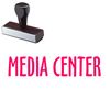 Media Center Rubber Stamp
