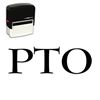 Self-Inking PTO Stamp