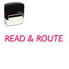 Self-Inking Read & Route Stamp