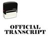 Self-Inking Official Transcript Stamp