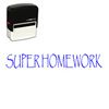 Self-Inking Super Homework Stamp