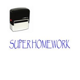 Self-Inking Super Homework Stamp