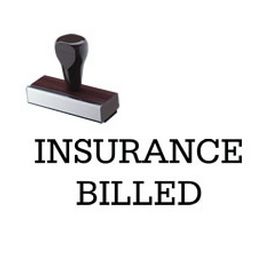 Insurance Billed Rubber Stamp