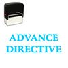 Large Self-Inking Advance Directive Stamp