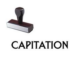 Capitation Rubber Stamp