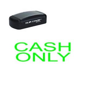 Pre-Inked Cash Only Stamp