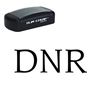Large Pre-Inked DNR Stamp