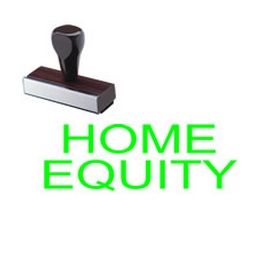 Home Equity Rubber Stamp
