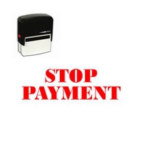 Self-Inking Stop Payment Stamp