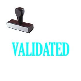 Validated Rubber Stamp