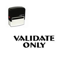 Self-Inking Validate Only Stamp