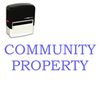 Self-Inking Community Property Stamp