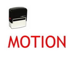 Self-Inking Motion Stamp