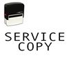 Self-Inking Service Copy Stamp