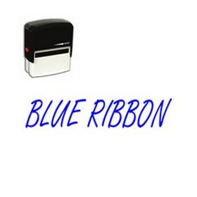 Self-Inking Blue Ribbon Stamp