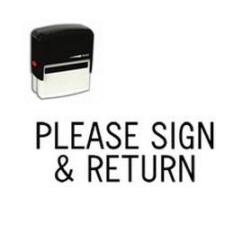 Self-Inking Please Sign & Return Stamp