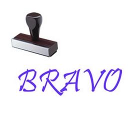 Bravo Rubber Stamp