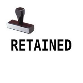 Retained Legal Rubber Stamp