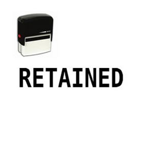 Self-Inking Retained Stamp