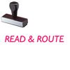 Read & Route Rubber Stamp
