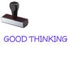 Good Thinking Rubber Stamp