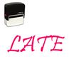 Self-Inking Late Stamp