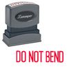 Do Not Bend Xstamper Stock Stamp