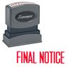 Final Notice Xstamper Stock Stamp