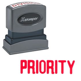 Priority Xstamper Stock Stamp